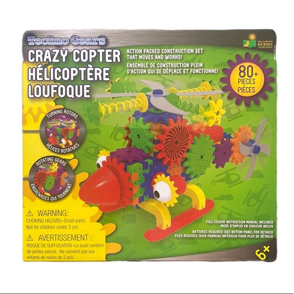 NWOT Techno Gears - Crazy Copter - Picture 1 of 3